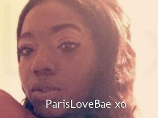 ParisLoveBae_xo